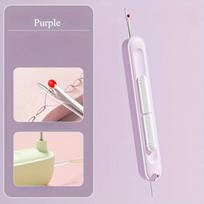 1PC  Household Needle Threading Artifact Multi-function Thread Remover Thread Picker Hand Sewing Tools for The Elderly