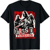 Star Wars Villains Darth Vader Dark Side Forever Destiny T-Shirt S juoda