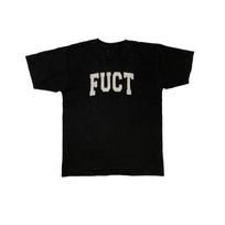 Vintage Fuct T-shirt Distressed Skateboarding Made in USA Faded Black Tee Size L M