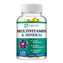 High-concentration B-complex multivitamin softgels, rich in essential vitamins and minerals, strengthens immunity. 120