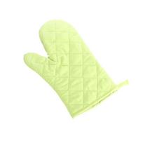 Heat Insulation Oven Gloves Thickened Microwave Oven Gloves Anti-slip High Temperature Resistance Polyester Material