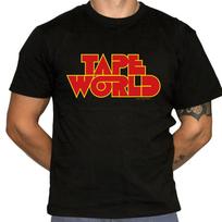 Tape World T-Shirt - Defunct Music Store Logo - Unisex T-Shirt S