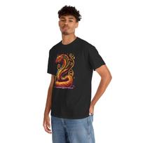 Naga with its serpent body Cryptozoology T-shirt Tops Tees Unisex | Cryptid Shirt | naga Shirt L
