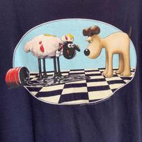 90s Wallace And Gromit Funny Cartoon TShirt Black Unisex S-5XL LE090 Unisex T-Shirt XXL