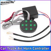 12-24V Car Truck Air Horn Controller Musical Air Horn 56 Melodies Car Horn Controller 8 Sound Effects Car Motor Relay CH0080