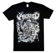 Aborted Mad Scientist Aust Tour Shirt S-XXL Official Tshirt Death Metal T-Shirt XL