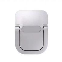 Nešiojamojo kompiuterio stovas kompiuterio klaviatūros laikikliui, mini nešiojamos kojelės, nešiojamojo kompiuterio stovai Macbook Huawei Xiaomi nešiojamojo kompiuterio aliuminio palaikymui 1pc sidabras