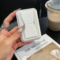 Spalvingas telefono nugarėlės kortelių dėklas-laikiklis iPhone telefonui, skirtas Magsafe, sulankstomas telefono stalinio stovo laikiklis ID kortelei, banko kortelei