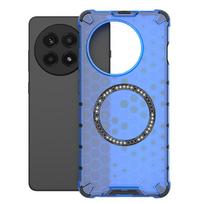 For OnePlus Ace5 Ace 5 Pro 5G Magnetic Ring Back Cover Phone Case Magsafe Ring Wireless Charge Shockproof Coupe Funda Cases CHINA&For OnePlus Ace5 mėlyna