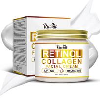 Skaidrus indelis pakeliantis ir stangrinantis smulkias raukšles retinolio kolageno veido kremas 70g drėkina ir skaistina odos toną atgaivina ir maitina drėkina 1 bottle