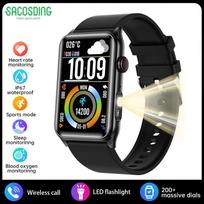 2026 New 1.57-inch 200 * 320 High-definition Touch Screen Heart Rate Monitoring LED Waterproof Fitness Couple Smart New Watch