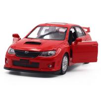 1/36 Subaru WRX STI Automobilio stilius Licencijuotas lieto metalo automobilio modelis Žaislas Lydinio metalas Aukštas modeliavimas Kolekcijai Dovanoms F44 raudona