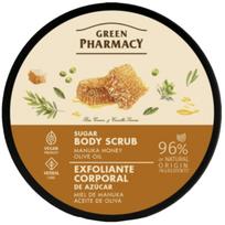 Kūno odos šveitiklis Green Pharmacy With Manuka Honey And Olive Oil, 200 ml