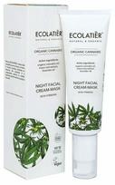 Naktinis veido kremas Ecolatier Organic Cannabis, 50 ml