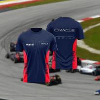 F1 lenktynininko kostiumas Suaugusių vyrų marškinėliai Laisvalaikio sportiniai apvalios kaklo viršus Marškinėliai Greitai džiūstantys Kvėpuojantys Sportiniai trumparankoviai S smėlis