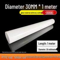 PTFE Rod - 30mm Diameter x 1 Meter