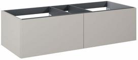 Vonios spintelė po praustuvu Elita Look Slim 120 2DR, fume matt sp., 44.9 cm x 120 cm x 31.8 cm