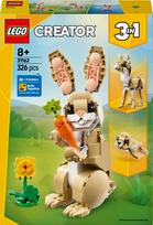 Prekė su pažeista pakuote. Konstruktorius LEGO® Creator 3in1 Mielas triušiukas 31162, 326 vnt.