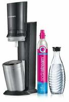Prekė su pažeista pakuote. Gazuotų gėrimų gaminimo aparatas SodaStream Crystal 3.0, sidabro sp./juoda sp.
