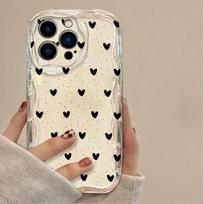 Case for Realme 14 15 Pro C53 C55 C67 C63 C65 C35 C21Y C25Y C51 8 10 13 11 12 Pro Plus 5G Note 60 Cute Simple Love Heart Cover REALME GT 6 5G