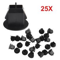 Skirta Volvo S40/S60/S80 Automobilio tvirtinimo detalės Apdailos spaustukai 2x2cm/0,7x0,7inch