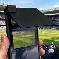Anti-UV Mobiliojo Telefono Skėtis nuo Saulės 3D Spausdinta Mobiliojo Telefono Ekrano Gaubtelis Lauko Fotografijai juoda