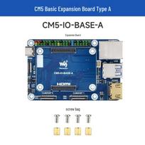 Raspberry Pi CM5 pagrindinė plokštė: HDMI, dvigubas MIPI, Gigabitinis Ethernet, USB 3.2 plėtros modulis Type A Base Expansion Board