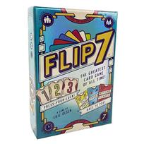 Flip 7 Įspūdis Būtinas šeimos ir draugų kortų žaidimas įsimintiniems žaidimų vakarams ir susibūrimų linksmybėms Stalo žaidimas