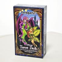 10,3*6cm Neopetai: Oficiali Taro kaladė: 78 kortelių kaladė „Faerie“ leidimas gray
