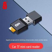 Chuanyu C289 Mobilus atminties kortelių skaitytuvas: MicroSD, Mini TF, 2.0 SDXC juoda