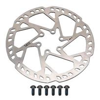 140/160/180/203/220mm Stainless Steels Disc Brake Rotor with Screws Bicycles Disc Brake Rotor for Road Bike, Mountain Bike 140MM