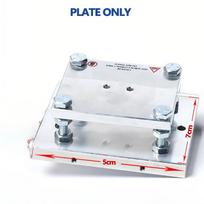 ZONESUN kaitinimo plokštė ZS-90/100/110 stalinio karšto štampavimo staklių įrankiui Only plate 10*13cm
