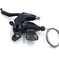 Pavarų /stabdžių rankenėlė Shimano Altus M310 kairė, su trosu, 3 pavarų