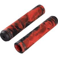Vairo rankenos FORCE BMX 145mm (juoda/raudona)
