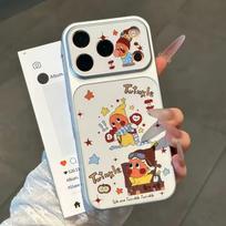 Cartoon Twinkle Star People Applicable iPhone17 Anti-drop Mobile Phone Case Rotating Bracket Apple 16 Protective Case Apple 17