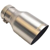 MILLTEK SPORT Universali Automobilio Duslintuvas 304 Nerūdijančio Plieno Matinė Šlifuota Apdaila Su Smailiu Išmetimo Antgaliu Ir Pasvirusiu Vamzdžiu 51MM IN-76MM OUT
