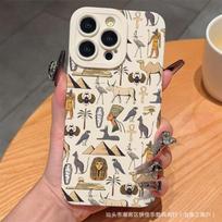 Vintage Egypt iPhone protective case for iPhone 11/12/13/14/15 Pro Max phone case 16 Plus iPhone 7/8