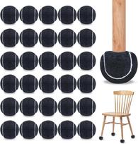16 Pack Pre-Cut Walker Tennis Ball Chair Leg Floor Protectors Covers for Furniture Legs Durable Soft Material with Easy Installation