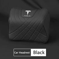 RETG9 Car Rest Neck Pillow For Tesla Model X / S / Y Juniper 3 Highland Car Headrest Lumbar Support Memory Foam Seat Cushion Cover Pad