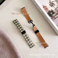 Universal Magnetic Canvas Sports Watch Strap for Huawei with Dala Pattern