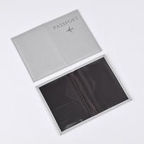 14 * 10 cm PU odinio paso dangtelio dėklo laikiklis su ID kreditinės kortelės lizdo kortelės dokumentų kišeninė piniginė kelionės paso rankovei pink