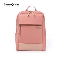 Samsonite Moteriškas madingas nešiojamojo kompiuterio kuprinė Medium rožinė