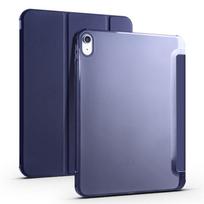 Funda for IPad 10 11 Generation Case PU Leather Soft Back Fold Stand Cover for IPad A16 2025 10th 11th Gen Case with Pen Holder For iPad 10th Gen tamsiai mėlyna spalva