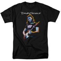 26 David Gilmour Gitara Gilmour Marškinėliai Licencijuoti Roko Grupės Prekės Juodi Unisex Marškinėliai M
