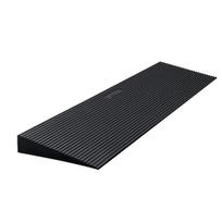 1.6  Rise Cuttable Threshold Ramp for Sweeping Robot, 35.4  Wide Natural Rubber Wheelchair Ramp, Non-Slip Solid Rubber Ramp with Double-Sided Tape for