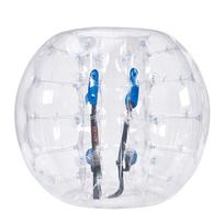 Inflatable Bumper Ball 1-Pack, 4FT/1.2M Body Sumo Zorb Balls for Teen, 0.8mm Thick PVC Human Hamster Bubble Balls for Outdoor Team Gaming Play, Bumper