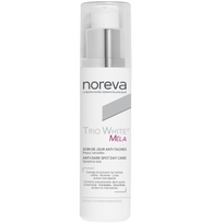 Dieninis veido kremas pigmentuotai odai NOREVA TRIO WHITE MELA, 40 ml