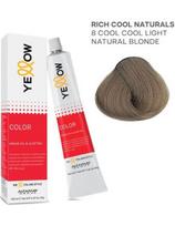 Yellow plaukų dažai Alfaparf Milano Yellow Color 8 Cool, 100ml