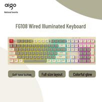 aigo FG108 108-Key Wired Magnetic Switch ARGB Keyboard