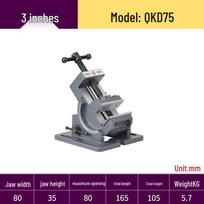Adjustable 0-90° Bench Vise for Drill Press - 3  & 4  Tilting Angle Fixture